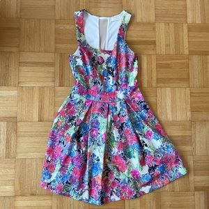 Bright Floral Dress